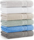 Set 8 600 13 13, Aston & Arden Solid Turkish Washcloths - of - Extra Soft & Plush with Finest Long-Staple Aegean