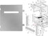 WB06X10638 Canopy Mica Replacement for GE Microwave 1166457 AH1017735 Specific Not Universal