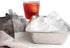 RSVP International Endurance Cocktail Collection, Retro Ice Cube Tray, Stainless Steel, Dishwasher Safe, 7.25x5x2.5"