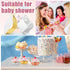 Layhit 600 Pcs Square Mini Foil Cupcake Liners, Disposable Brownie Baking Cups for Party Supplies
