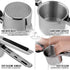 15oz Zulay Kitchen Large Potato Ricer, Heavy Duty Stainless Steel Potato Masher and Ricer for Mashed Potatoes, Mashed