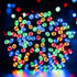 66FT 200 8 Dazzle Bright Christmas String Lights, LED Connectable Green Wire Modes String Lights, Waterproof Christmas