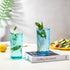 KX-WARE 20-ounce Acrylic Glasses | Set of 6 Multicolor Hammered Style | Dishwasher Safe & BPA Free