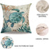 7COLORROOM 2pack Sea Turtle Pillow Cases, Ocean Theme Decorative Throw Pillow Covers 18 18