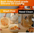 Vailnd Air Fryer Liners Disposable, 100Pcs 9 Inch Oil Proof Parchment Sheets for Air Fryer