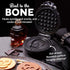 DASH Mini Waffle Maker Machine, 4 Inch, Black Skull, for Breakfast, Lunch, Snacks, Easy to Clean