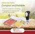 Vesta Precision Vacuum Sealer - Handheld Vac 'n Seal, Compact Design, Fast & Powerful, Extends Food Freshness