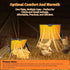 180W 2 ZEMIRO CHARGE Radiant Chicken Coop Heater Energy-Efficient Winter Heating, Safer Alternative to Brooder