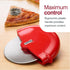 Zyliss Pizza Wheel - Handheld Pizza Cutter with Removable Blade, Plastic with Stainless Steel Blade, Dishwasher Safe