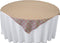 LA Linen TCcheck58x58-PinkK37 Gingham Checkered Tablecloth, White & Pink, 58 x 58 in.