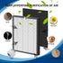 ProHEPA 9000 True HEPA Filters Replacement for VEVA ProHEPA 9000 Air Cleaner, 4 True HEPA + 8 Activated Carbon Filters