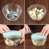 Hand Pull String Vegetable Chopper - Food Processor for Garlic, Onion, Ginger, Fruits, Nuts, Herbs (Green 500ml)