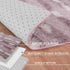 5x8 Meralax Area Rugs for Living Room Bedroom, Machine Washable Feet Soft Fluffy Shaggy Rug, Light Purple & White
