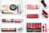Masirs Clear Drawer Organizer, 8-Piece Set for Office Desk, Utensils, Cosmetics, and Makeup