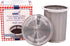 16oz Pint Cold Brew Coffee and Tea Maker, Stainless Steel Filter for Mason Jars, No Jar