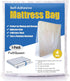 ComfortHome 4 Mil Extra Thick Sealable Mattress Bag with Adhesive Strip for Moving and Storage, Heavy Duty, Fits Twin