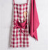 DII Classic Farmhouse Unisex Buffalo Check Kitchen Collection Chef Apron, One Size