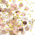 Round Tissue Paper Table Confetti Dots for Wedding Birthday Party Decoration, 1.76 oz (Rose Gold)