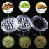 Omypuehen 12 Pack 2.3in Herb Grinder, Small Spice Grinder With Storage, Portable And Disposable Plastic Grinder,Mix
