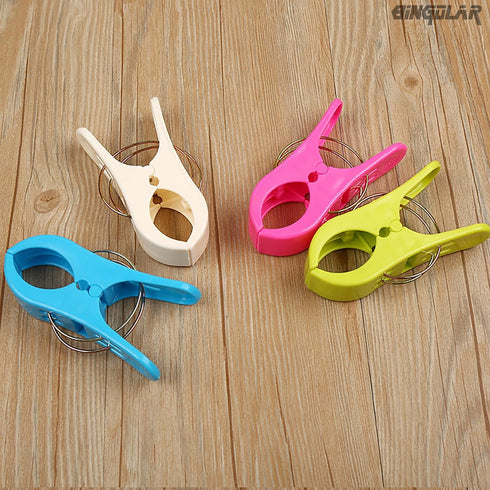 Beach Towel Clips, Plastic Towel Holder Clips for Chairs, Keep Towels from Blowing Away