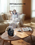 Gaiatop Portable Air Circulator Fan, 5-Inch Desk Fan with 3 Speeds, 360° Adjustable Tilt, Quiet Energy-Saving Fan