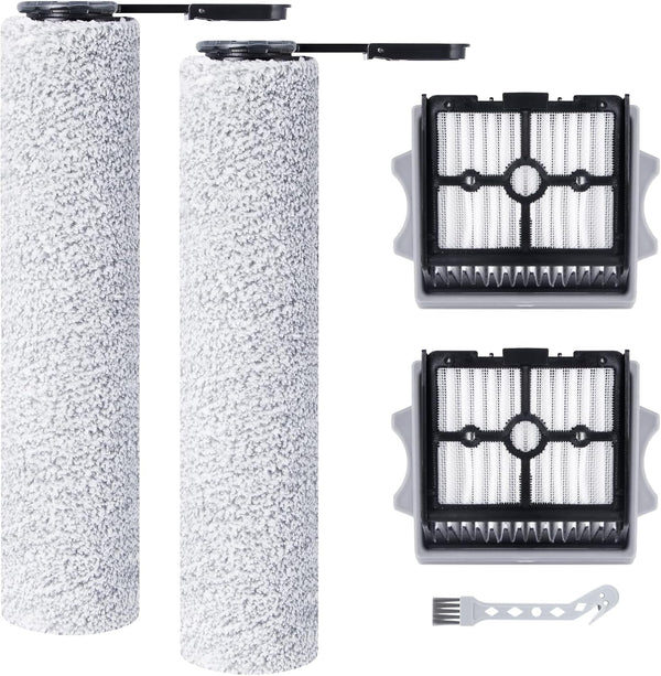 Fixbetter Roller Brush and HEPA Filter for Tineco Floor One Stretch S6/S7 Stretch