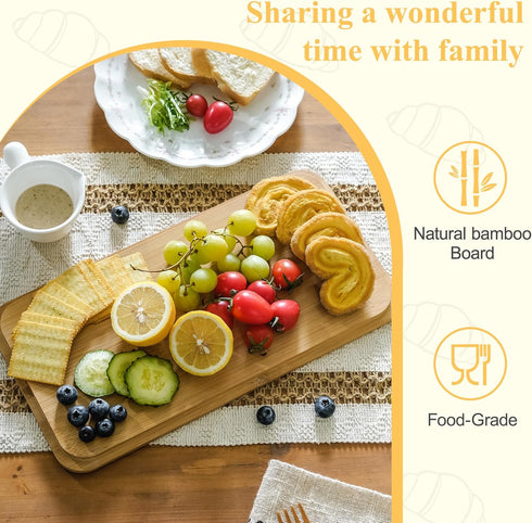 HOME PALETTE Countertop 2 Extra Large Bread Box for Kitchen Corner Breadbox for Homemade Bread Metal White Ear of Wheat