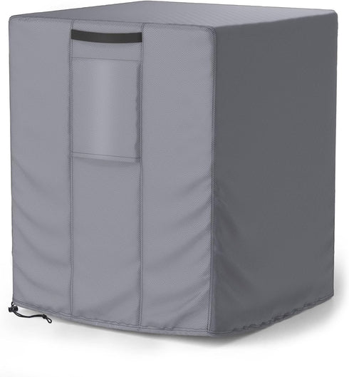 Mrrihand Central Air Conditioner Cover, Waterproof Heavy Duty AC Unit Cover for Outdoor Winter (24"X24"X30")