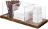 MyGift Modern Modular Coffee and Tea Station Organizer with 3 Removable Premium