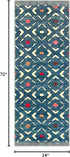 2x6 KILOCOCO Kitchen Runner Rug Washable Runner Rug Soft Hallway Runners Non Slip Printed Distressed Laundry Room Rugs