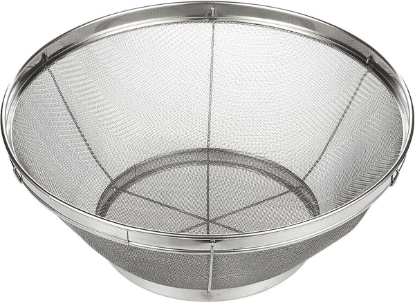 Juvale Fine Mesh Strainer 11" x 4" - Stainless Steel Rice Strainer & Mesh Colander for Pasta