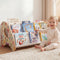 Kids Bookshelf - 4-Tier Montessori Book Shelf for Kids Rooms, Easy Installation,