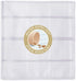 Newbridge 60 x 84 Inch Oval Fabric Tablecloth, Elegance Plaid, 100% Polyester, White, No Iron Soil Resistant