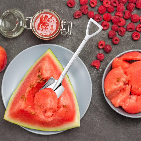 PRSTENLY 2 Pcs His and Hers Ice Cream Spoons, Gifts for Couples, Boyfriend Girlfriend Anniversary, Birthday, Valentines