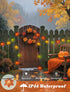 13.6FT 35 Bulbs Fall String Lights Maple Leaf Lights, Outdoor String Lights Plug in with Multicolor Maple Leaf