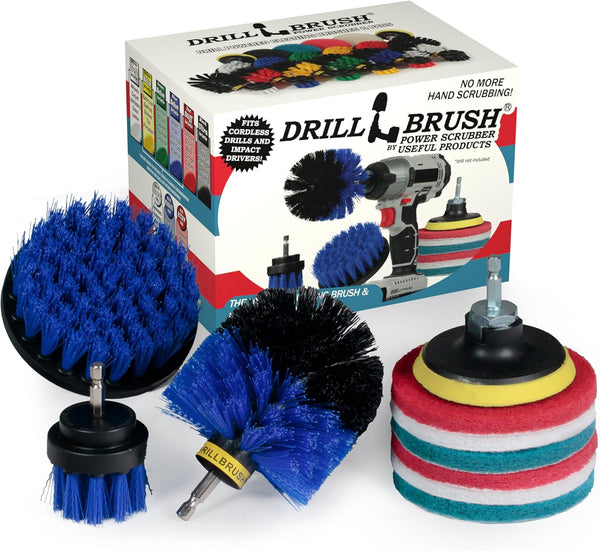Cleaning Supplies - Drillbrush - Brush Drill Attachment Kit - Drill Brush