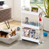 3 SOLEJAZZ Slim Rolling Storage Cart with Wheels Tier Skinny Bathroom Storage Organizer Thin Laundry Room Utility Cart