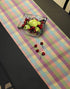 Urban Villa Easter Table Runner - 100% Cotton Fused Table Runner, Easter Special Buffalo Check 14" x 72''