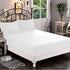 Elegant Comfort 1500 Premium Hotel Quality 1-Piece Fitted Sheet, Soft Microfiber, Deep Pocket up to 16 inch, King, White