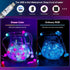 32.8Ft 66LEDs Christmas String Lights Indoor RGB Smart Twinkle Light with Music Sync RF Remote APP Control, USB Powered