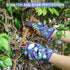 Women's Gardening Weeding Gloves, Leather Thorn Proof Garden Gloves for Digging, Planting, Pruning