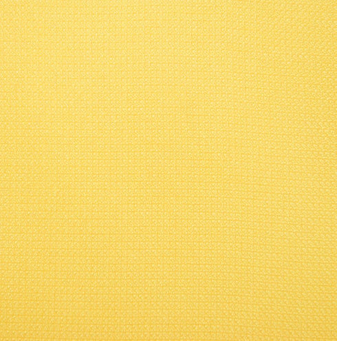 No. 918 Montego Casual Textured Semi-Sheer Kitchen Curtain Tier Pair, 56" x 24", Yellow