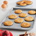 Farberware Nonstick Cookie Baking Sheets, 3-Piece Set, Gray