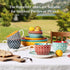 24oz Set 4, DOWAN Mosaian Soup Mugs, Large Coffee Mugs of Soup Mugs With Handles, Ceramic Mugs