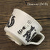 12oz Novelty Ceramic Coffee Mug with Large Handle, Unique Stoneware Cup for Tea and Coffee (1 Pack, Fox)
