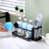 AIDILI Mommy for Scrub Daddy & Sponge Holder, Kitchen Sink Caddy for Soap Dish & Adjustable Dish Brush Holder
