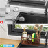 304 Cisily Kitchen Sink Caddy, Sponge Holder for Kitchen Sink, Kitchen Sink Organzier and Storage with High Brush
