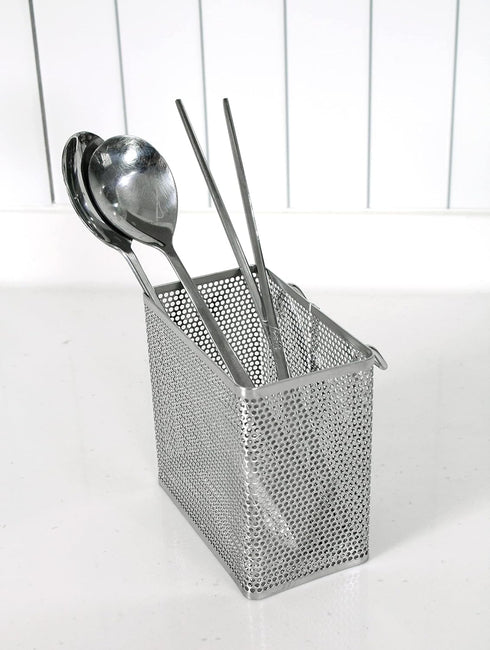 Kitchen Utensil Chopsticks Holder, 304 Stainless Steel Storage Organizer, Dishwasher Safe