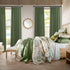 90 Inch 2 Set 7.5 Pitalk Olive Green Curtains Length for Dining Room Panel Back Tab Pocket Linen Sheer Boho Farmhouse