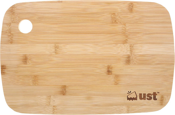 ust Bamboo Cutting Board 3.0, Moisture Resistant and Eco-Friendly Design for Food Preparation, Camping, Everyday Use